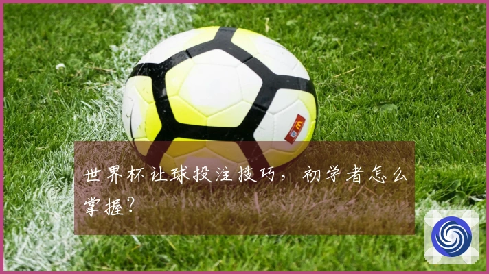 世界杯让球投注技巧，初学者怎么掌握？